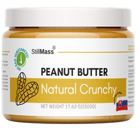StillMass Arašidové maslo 500g - Natural chrumkavé